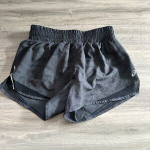 Asics running shorts with build in liner size XS